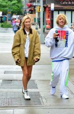 HAILEY BALDWIN and Justin Bieber Out in New York 06/13/2018