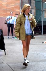 HAILEY BALDWIN and Justin Bieber Out in New York 06/13/2018