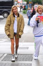HAILEY BALDWIN and Justin Bieber Out in New York 06/13/2018