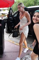 HAILEY BALDWIN Arrives at a Church Conference in Miami 06/10/2018