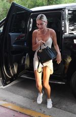 HAILEY BALDWIN Arrives at a Church Conference in Miami 06/10/2018