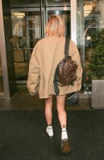 HAILEY BALDWIN Arrives at Justin Bieber Hotel in New York 06/13/2018