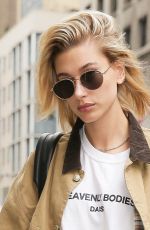 HAILEY BALDWIN Arrives at Justin Bieber Hotel in New York 06/13/2018