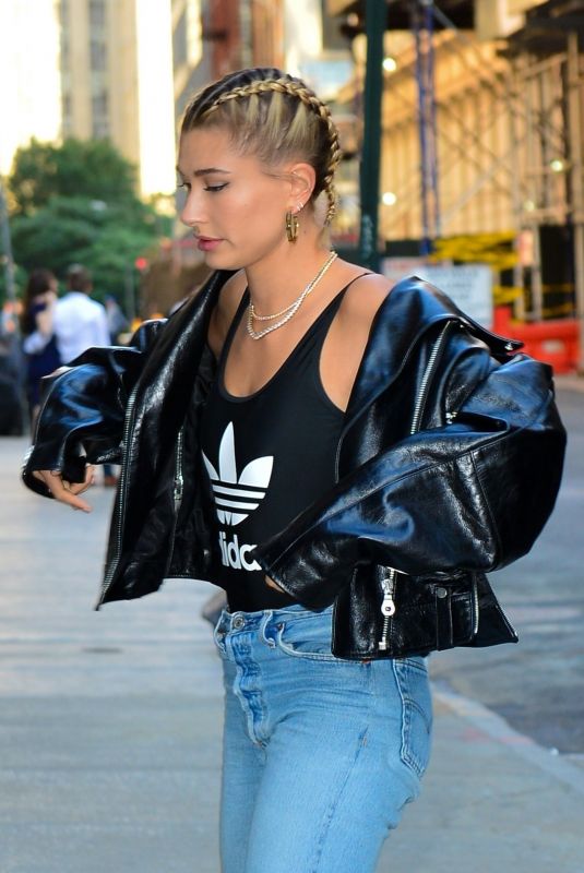 HAILEY BALDWIN Out and About in New York 06/21/2018