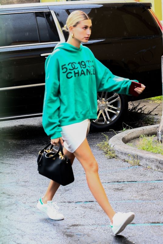 HAILEY BALDWIN Out in Miami 06/10/2018
