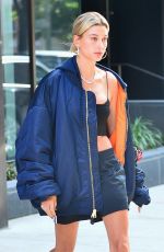 HAILEY BALDWIN Out in New York 06/22/2018