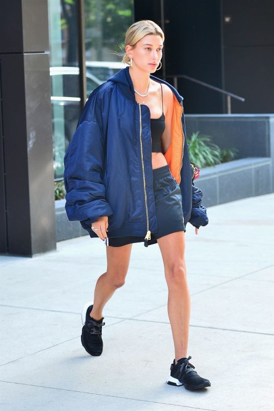 HAILEY BALDWIN Out in New York 06/22/2018