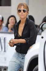 HALLE BERRY Out and About in West Hollywood 06/16/2018