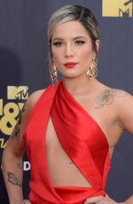 HALSEY at 2018 MTV Movie and TV Awards in Santa Monica 06/16/2018