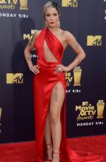 HALSEY at 2018 MTV Movie and TV Awards in Santa Monica 06/16/2018