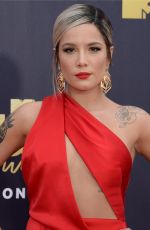 HALSEY at 2018 MTV Movie and TV Awards in Santa Monica 06/16/2018