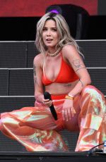 HALSEY Performs at 2018 Governors Ball Music Festival in Randall