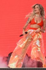 HALSEY Performs at 2018 Governors Ball Music Festival in Randall