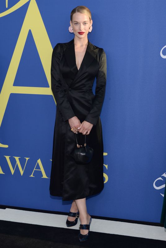HANNAH FERGUSON at CFDA Fashion Awards in New York 06/05/2018