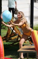HAYLEY HUGHES in Bikini at Outside ITV Studios in London 06/26/2018