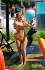 HAYLEY HUGHES in Bikini at Outside ITV Studios in London 06/26/2018