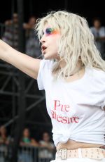 HAYLEY WILLIAMS Performs at Bonnaroo Music and Arts Festival in Manchester 06/08/2018
