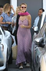 HEIDI KLUM at Meche Salon in Beverly Hills 06/20/2018