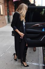 HEIDI KLUM Leaves Her Hotel in New York 06/26/2018