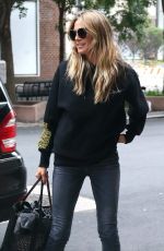 HEIDI KLUM Out and About in New York 06/22/2018