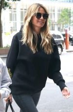 HEIDI KLUM Out and About in New York 06/22/2018