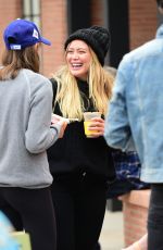 HILARY DUFF at Farmer
