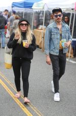 HILARY DUFF at Farmer