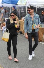 HILARY DUFF at Farmer