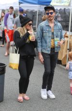 HILARY DUFF at Farmer