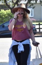 HILARY DUFF at Zoo in Los Angeles 06/20/2018