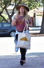 HILARY DUFF at Zoo in Los Angeles 06/20/2018