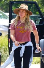 HILARY DUFF at Zoo in Los Angeles 06/20/2018