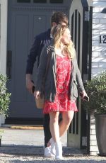 HILARY DUFF Heading to Iroha Sushi Restaurant in Los Angeles 06/08/2018