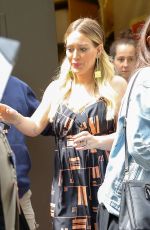 HILARY DUFF Leaves Today Show in New York 06/05/2018