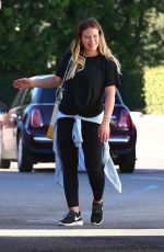 HILARY DUFF Out and About in Los Angeles 06/25/2018