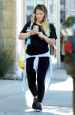HILARY DUFF Out and About in Los Angeles 06/25/2018