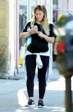 HILARY DUFF Out and About in Los Angeles 06/25/2018