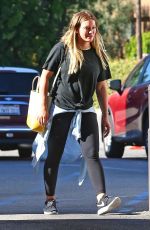 HILARY DUFF Out and About in Los Angeles 06/25/2018