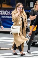 HILARY DUFF Out at Times Square in New York 06/07/2018