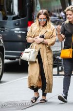 HILARY DUFF Out at Times Square in New York 06/07/2018
