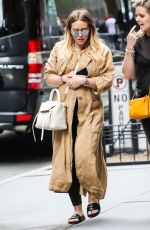 HILARY DUFF Out at Times Square in New York 06/07/2018