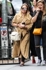 HILARY DUFF Out at Times Square in New York 06/07/2018