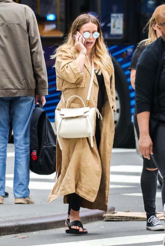 HILARY DUFF Out at Times Square in New York 06/07/2018