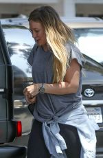 HILARY DUFF Out in Los Angeles 05/31/2018