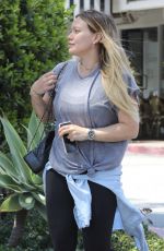 HILARY DUFF Out in Los Angeles 05/31/2018
