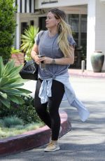 HILARY DUFF Out in Los Angeles 05/31/2018
