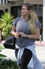 HILARY DUFF Out in Los Angeles 05/31/2018