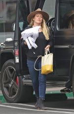 HILARY DUFF Out in Los Angeles 06/23/2018