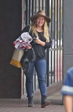 HILARY DUFF Out in Los Angeles 06/23/2018