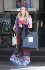 HILARY DUFF Out Shopping in Beverly Hills 06/07/2018